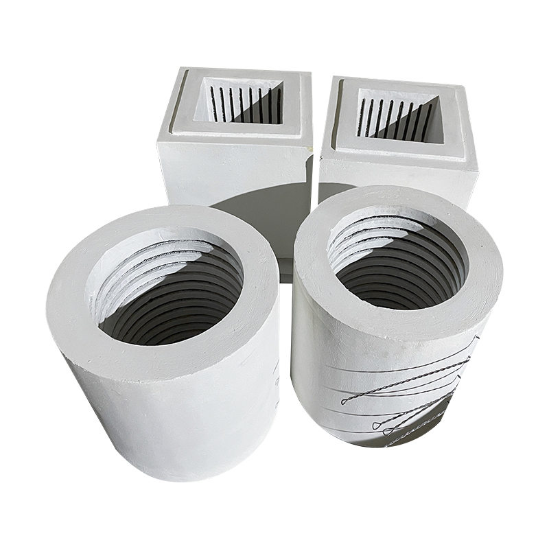 電気抵抗炉用セラミックファイバー加熱モジュールブロック