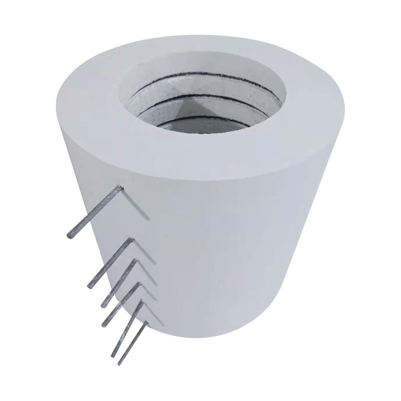 電気抵抗炉用セラミックファイバー加熱モジュールブロック